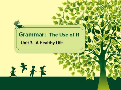 选修六_Unit_3_Grammar-It_用法