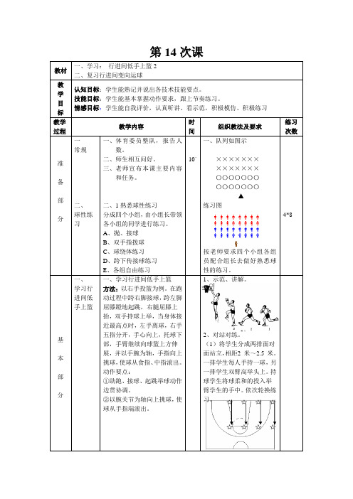 体育第14次课