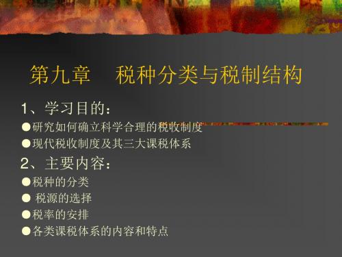 公共经济学第九节