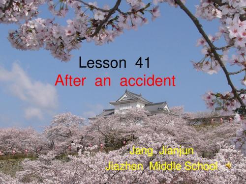 冀教版九年级上Unit6Lesson 41课件