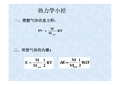 热力学习题课超经典