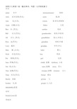 剑桥少儿英语一级(重点单词、句型)