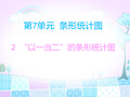 四年级上册数学习题课件“以一当二”的条形统计图人教新课标