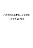 广西省医院基本情况3年数据分析报告2020版