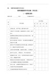 《教师课堂教学评价表》模版