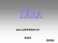 ZARA品牌管理分析