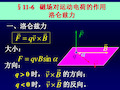 洛伦兹力及安培力的计算