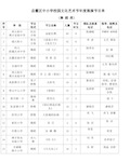 岳麓区中小学校园文化艺术节年度展演节目单