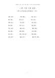 二级数学 心算 口算 巧算 速算 天天练 以内的加法和减法