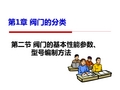 1 阀门的基本性能参数、阀门的型号编制规定解析