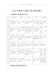 2018年秋季八年级上册生物总复习(供参考)