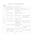 新课标人教版高中英语必修三unit1精品学案(教师版)