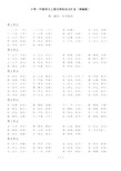 小学一年级语文上册全部知识点汇总-打印版