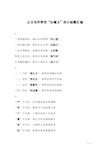 公文写作带有“比喻义”的小标题汇编