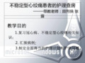 不稳定型心绞痛的护理查房-医学资料