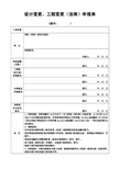 设计变更、工程变更(洽商)申报单样本 (1)