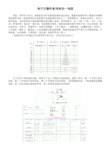 电子元器件系列知识—电阻