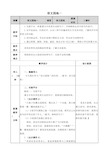 (部编版)统编三年级语文下册《语文园地一》表格教案(教学设计)