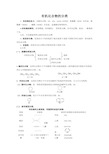 有机化合物的分类知识点