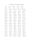 一年级数学10以内的加减法口算题 