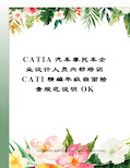 CATIA汽车摩托车企业设计人员内部培训CATI精编年级曲面检查规范说明OK