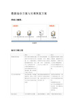 数据备份方案与灾难恢复