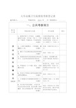 乡镇卫生院绩效考核表