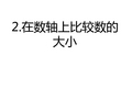 在数轴上比较数的大小.2.1数轴上比较数的大小-