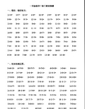 一年级数学上册口算竞赛题