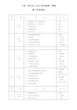 第一学期学校周工作表