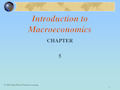 宏观经济学导论 Introduction to Macroeconomics