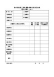 沧州建设工程质量监督执法巡查记录表