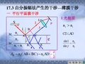 17.3由分振幅法产生的光的干涉-薄膜干涉