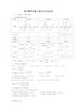 人教版高中数学必修四常用公式大全