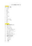 CAD快捷键命令常用大全(WORD版)