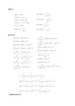 高等数学常用积分公式查询表