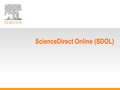 艾斯维尔 爱思维尔 Elsevier ScienceDirect SD数据库使用详解 教程