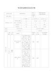 专项资金绩效目标自评表【模板】