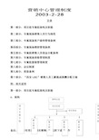 房地产公司营销中心管理制度.