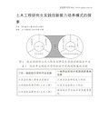 土木工程研究生实践创新能力培养模式的探索