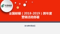 中国邮政集团公司代理金融(2018-2019)跨年度营销活动部署9.28