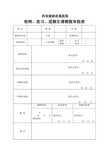 医院请销假申请表