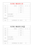 辅导班学生报名登记表     新颖  完整