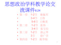 思想政治学科教学论课件 ppt