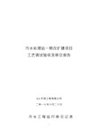 污水处理站一期改扩建项目-工艺调试验收及移交报告