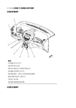 2012雪佛兰爱唯欧维修手册11.3.3.4 仪表板-中央控制台部件视图