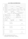 榆中县企业申请创业担保贷款审核表