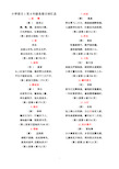 人教版小学语文1至6年级各册古诗汇总