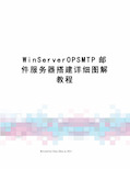 WinServerOPSMTP邮件服务器搭建详细图解教程