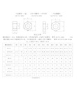 内六角螺栓及螺母尺寸表